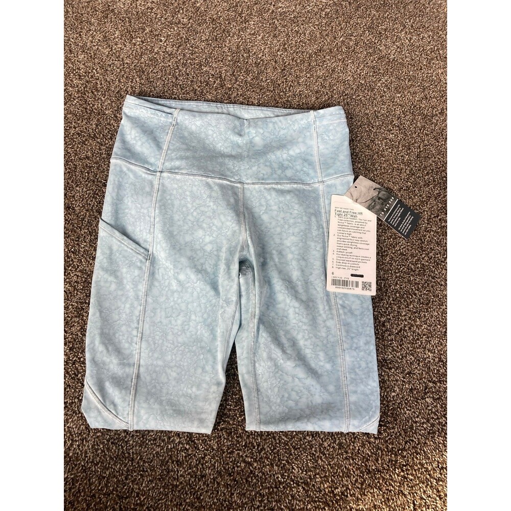 NWT Lululemon Fast and Free leggings